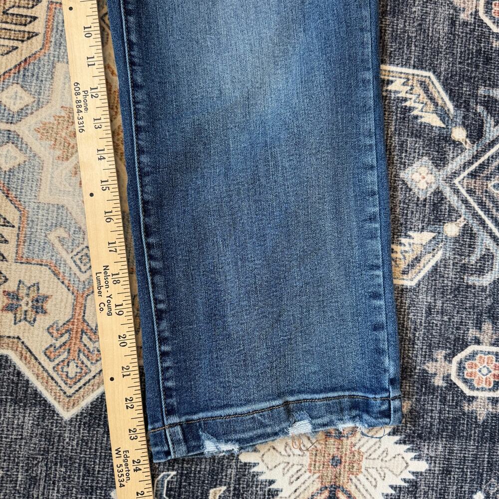 Judy Blue High-Rise Wide Leg Cropped Denim Jeans Women’s Size 9/29 - Picture 7 of 12
